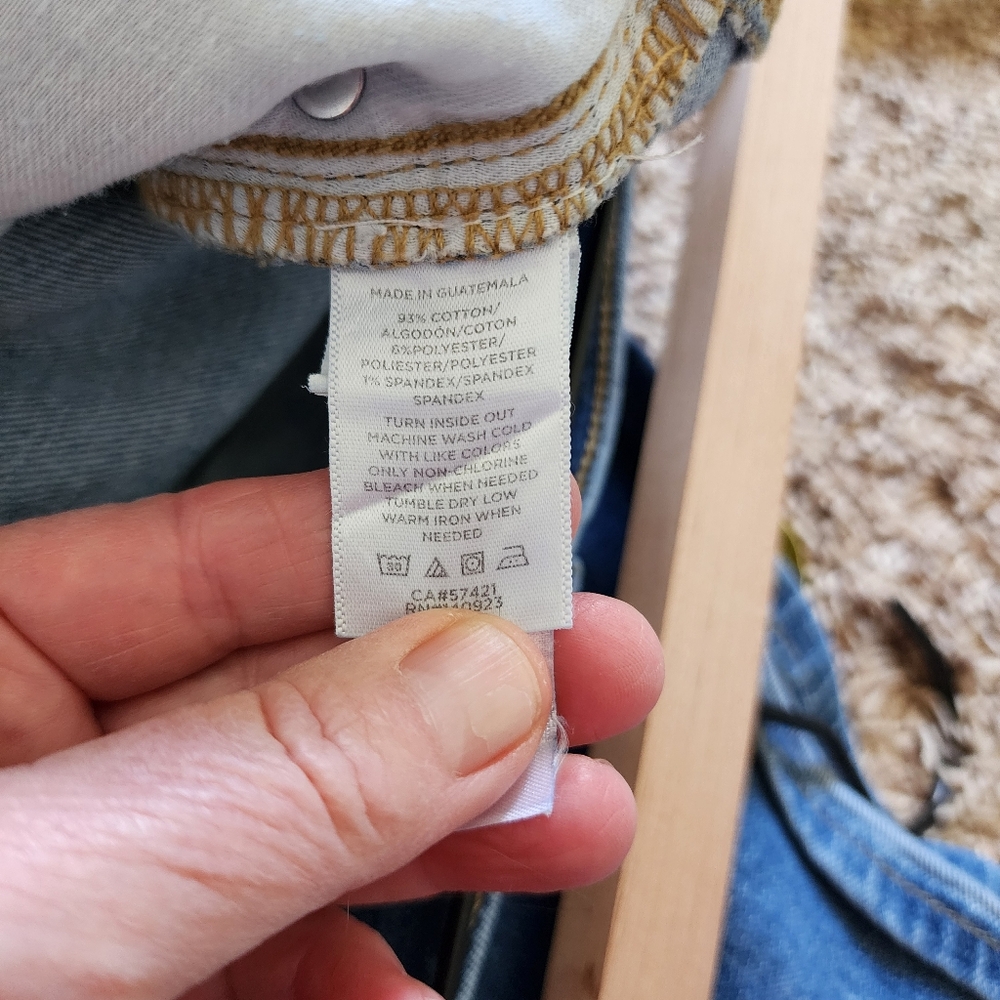 Loft Blue Denim Bootcut Jeans - Picture 5 of 7